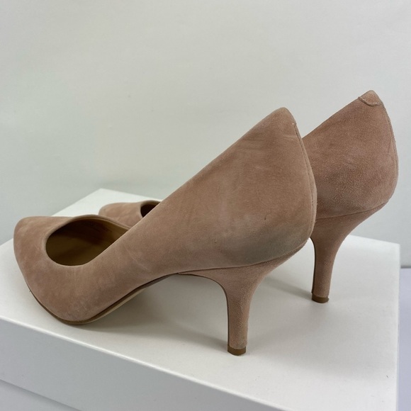 INC International Concepts Zitah Pointed Toe Pump Sz7.5M Blush Suede - Picture 7 of 12